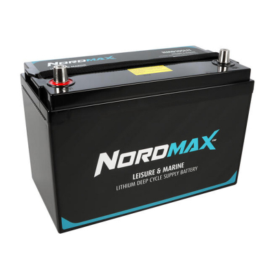 Nordmax Lithium Battery Marine 12V 105Ah 1344 Wh in the group MARINE & HOBBY / CONSUMPTION BATTERIES at TH Pettersson AB (105-NMD105LIT)