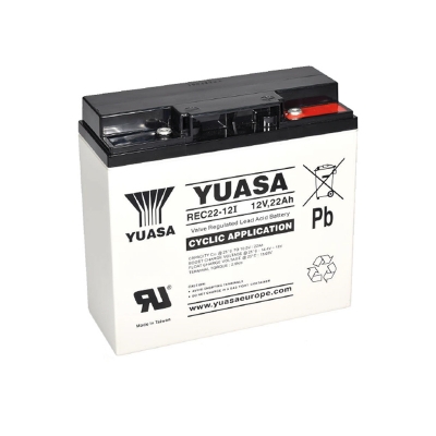 Battery Yuasa AGM 12V 22Ah 330A in the group OTHER BATTERIES / INDUSTRY BATTERYS at TH Pettersson AB (105-REC22-12)