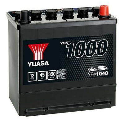 Starting Battery Yuasa YBX1048 12V 45Ah 350A(EN) in the group CAR & MC / START BATTERIES at TH Pettersson AB (105-YBX1048)