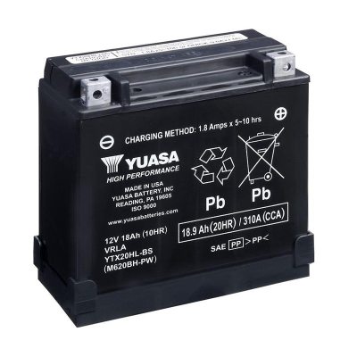 Motorcycle battery YUASA YTX20HL-BS 18Ah in the group MARINE & HOBBY / WATERCRAFT BATTERIES at TH Pettersson AB (105-YTX20HL-BS)