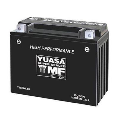 Motorcycle battery YUASA YTX24HL-BS 21Ah in the group CAR & MC / MC BATTERIES at TH Pettersson AB (105-YTX24HL-BS)