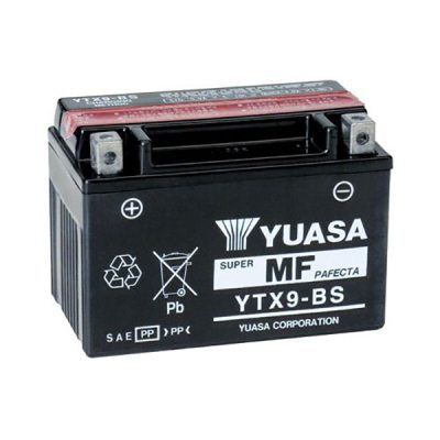 Motorcycle battery YUASA YTX9-BS 8Ah in the group CAR & MC / MC BATTERIES at TH Pettersson AB (105-YTX9-BS)