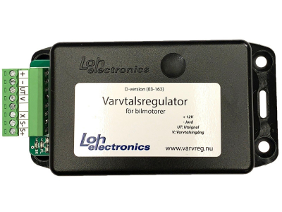Speed controller D-version for A-tractors in the group / at TH Pettersson AB (114-03-163-r)