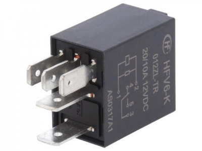 Electromagnetic relay for mounting speed controller in the group  /  at TH Pettersson AB (114-03-190r)