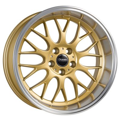 Quoted shipment - 4pcs Ocean Wheels Super DTM Gold 8,5x18 5x108 ET6 65,1 including shipping to 13222, LT  in the group  at TH Pettersson AB (2000-789)
