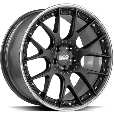 BBS CH-RII Satin Black 9,5x21 5x112 ET23 CB82,0 60 DS10mm in the group WHEELS / RIMS / BRANDS / BBS at TH Pettersson AB (205-0711014-361)