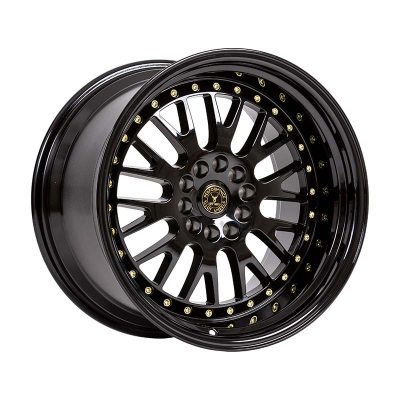 59° North Wheels D-003 11x18 5x114,3/120 ET15 CB 74,1 Gloss Black/Gold Rivets in the group WHEELS / RIMS / BRANDS / 59° North Wheels at TH Pettersson AB (206-00318115114120GB)