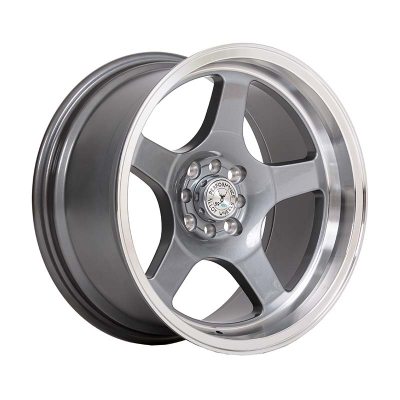 59° North Wheels D-004 8,5x17 4x100/114,3 ET15 CB 74,1/73,1 Gloss Gunmetal/Polished in the group WHEELS / RIMS / BRANDS / 59° North Wheels at TH Pettersson AB (206-0041784100114GP)