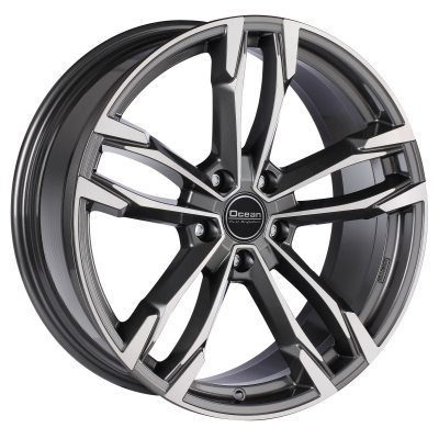 Ocean Wheels F5 Antracit Polished 8,5x19 5x120 ET34 72,6 in the group WHEELS / RIMS / BRANDS / OCEAN WHEELS at TH Pettersson AB (209-OG819001AGP)