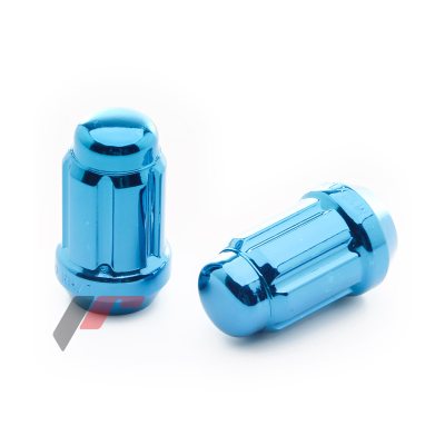 Forged Steel Japan Racing Nuts JN2 12x1,25 Blue in the group WHEELS / RIMS / WHEEL ACCESSORIES / WHEEL BOLTS / WHEEL NUTS at TH Pettersson AB (210-JN2S-12125BL)