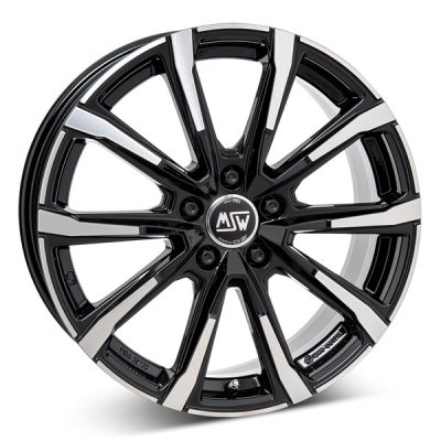 MSW 79 Blk/pol 7x17 5-114,3 E35 C66,1 in the group WHEELS / RIMS / BRANDS / MSW WHEELS at TH Pettersson AB (216-10717070500011435661)