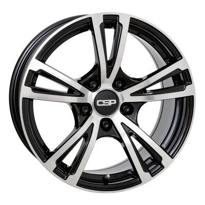 CSP 18 G.Blk/pol 6,5X16 5-112 E22 C66,5 in the group WHEELS / RIMS / BRANDS / CSP at TH Pettersson AB (216-25216065500011222664)