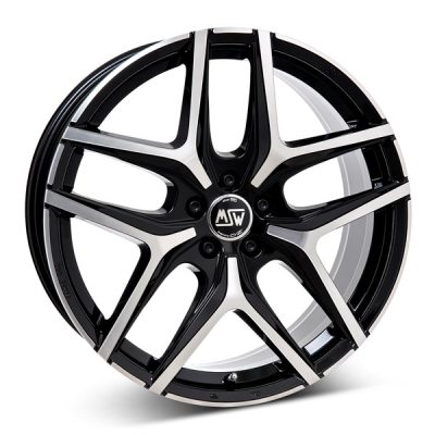MSW 40 Blk/Pol 7,5x19 5-112 E42 C73,1 in the group WHEELS / RIMS / BRANDS / MSW WHEELS at TH Pettersson AB (216-30519075500011242731)