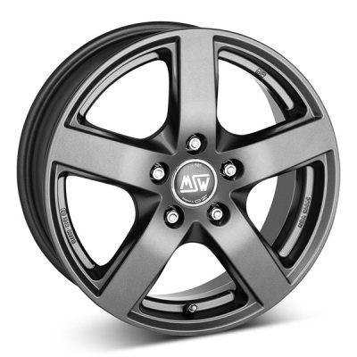 MSW 55 M.Dark Grey 7x17 5-120 E49 C65,1 in the group WHEELS / RIMS / BRANDS / MSW WHEELS at TH Pettersson AB (216-31817070500012049651)