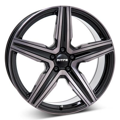 Nitro Spark G.Blk/Grey 8x18 5-112 E35 C66,5 in the group WHEELS / RIMS / BRANDS / NITRO WHEELS at TH Pettersson AB (216-73018080500011235664)