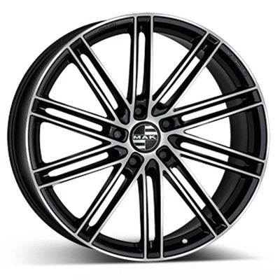 MAK Leipzig Black Polished 9x20 5x130 ET54 HUB 71,6 in the group WHEELS / RIMS / BRANDS / MAK PERFORMANCE WHEELS at TH Pettersson AB (224-DLE0MLBP54)