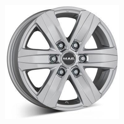 MAK Stone6 Silver 8x18 6x130 ET53 HUB 84,1 in the group WHEELS / RIMS / BRANDS / MAK PERFORMANCE WHEELS at TH Pettersson AB (224-DS6GZSA53)