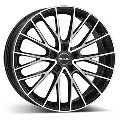 MAK Speciale Black Polished 10x23 5x120 ET42,5 HUB 72,6 in the group WHEELS / RIMS / BRANDS / MAK PERFORMANCE WHEELS at TH Pettersson AB (224-DSI3P9BA425)