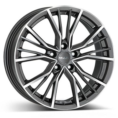 MAK Union Anthracite Polished 8x20 5x112 ET45 HUB 57,1 in the group WHEELS / RIMS / BRANDS / MAK PERFORMANCE WHEELS at TH Pettersson AB (224-DUN0K8FP45)