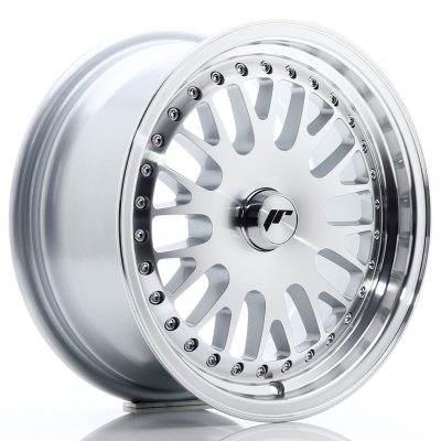Japan Racing JR10 15x7 ET30 Undrilled Machined Silver in the group WHEELS / RIMS / BRANDS / JAPAN RACING at TH Pettersson AB (225-JR101570XX3074S)