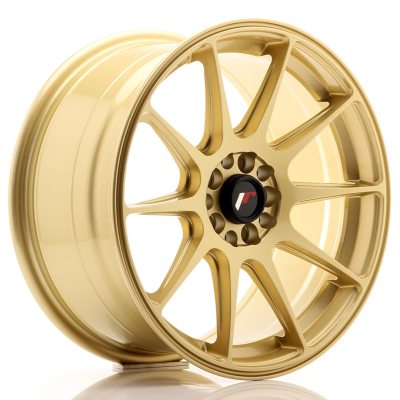 Japan Racing JR11 17x8,25 ET35 5x112/114,3 Gold in the group WHEELS / RIMS / BRANDS / JAPAN RACING at TH Pettersson AB (225-JR111782ML3573GD)