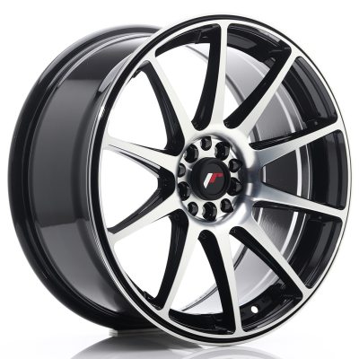 Japan Racing JR11 18x8,5 ET40 5x112/114 Black Machined in the group WHEELS / RIMS / BRANDS / JAPAN RACING at TH Pettersson AB (225-JR111885ML4074GBM1)