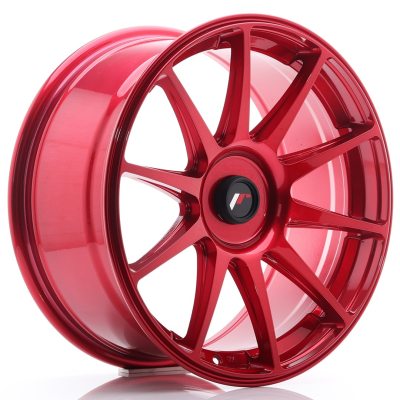 Japan Racing JR11 18x8,5 ET35-40 Undrilled Platinum Red in the group WHEELS / RIMS / BRANDS / JAPAN RACING at TH Pettersson AB (225-JR111885XX3574RP2)