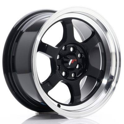 Japan Racing JR12 15x7,5 ET26 4x100/108 Gloss Black in the group WHEELS / RIMS / BRANDS / JAPAN RACING at TH Pettersson AB (225-JR12157142673GB)