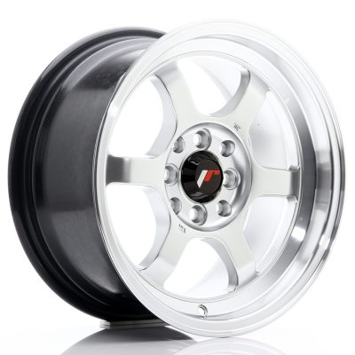 Japan Racing JR12 15x7,5 ET26 4x100/108 Hyper Silver in the group WHEELS / RIMS / BRANDS / JAPAN RACING at TH Pettersson AB (225-JR12157142673HS)