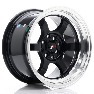 Japan Racing JR12 15x8,5 ET13 4x100/114 Gloss Black in the group WHEELS / RIMS / BRANDS / JAPAN RACING at TH Pettersson AB (225-JR12158541373GB)