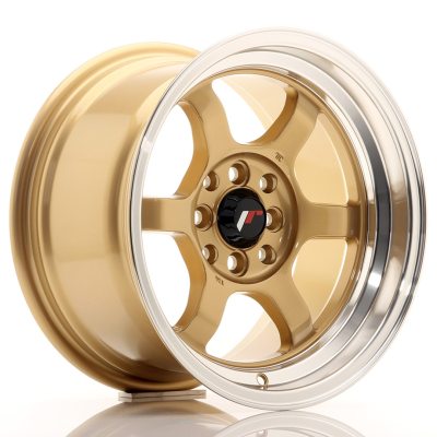Japan Racing JR12 15x8,5 ET13 4x100/114 Gold in the group WHEELS / RIMS / BRANDS / JAPAN RACING at TH Pettersson AB (225-JR12158541373GD)