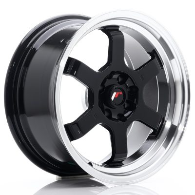Japan Racing JR12 16x8 ET15 4x100/114 Gloss Black in the group WHEELS / RIMS / BRANDS / JAPAN RACING at TH Pettersson AB (225-JR12168041573GB)