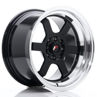 Japan Racing JR12 16x9 ET10 4x100/114 Gloss Black in the group WHEELS / RIMS / BRANDS / JAPAN RACING at TH Pettersson AB (225-JR12169041073GB)