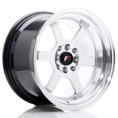 Japan Racing JR12 16x9 ET10 4x100/114 Hyper Silver in the group WHEELS / RIMS / BRANDS / JAPAN RACING at TH Pettersson AB (225-JR12169041073HS)