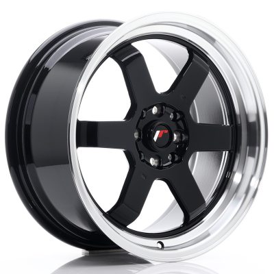 Japan Racing JR12 17x8 ET33 4x100/114 Gloss Black in the group WHEELS / RIMS / BRANDS / JAPAN RACING at TH Pettersson AB (225-JR12178043373GB)