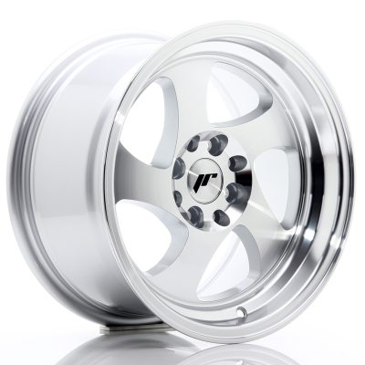 Japan Racing JR15 15x8 ET20 4x100/108 Machined Silver in the group WHEELS / RIMS / BRANDS / JAPAN RACING at TH Pettersson AB (225-JR15158142074SM)