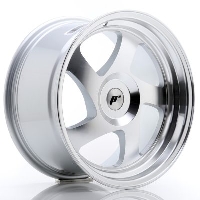 Japan Racing JR15 17x9 ET25 Undrilled Silver Machined in the group WHEELS / RIMS / BRANDS / JAPAN RACING at TH Pettersson AB (225-JR151790XX2574S)
