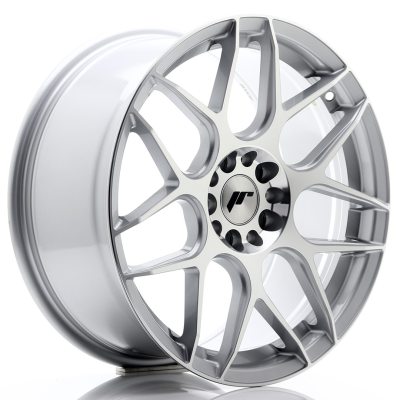 Japan Racing JR18 18x8,5 ET40 5x112/114 Silver Machined in the group WHEELS / RIMS / BRANDS / JAPAN RACING at TH Pettersson AB (225-JR181885ML4074SM)