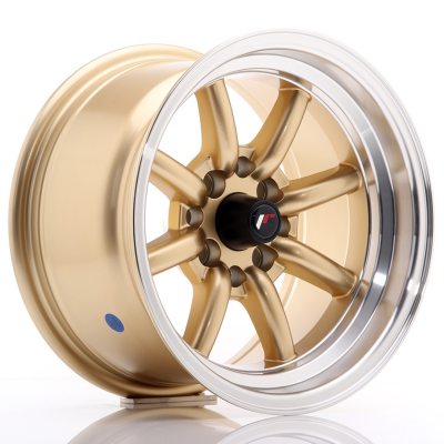 Japan Racing JR19 14x8 ET-13 4x100/114 Gold in the group WHEELS / RIMS / BRANDS / JAPAN RACING at TH Pettersson AB (225-JR1914804M1373GDL)