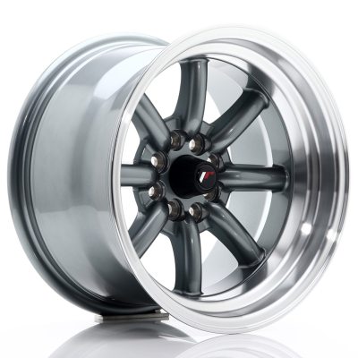 Japan Racing JR19 15x9 ET-13 4x100/114 Gun Metal in the group WHEELS / RIMS / BRANDS / JAPAN RACING at TH Pettersson AB (225-JR1915904M1373GML)