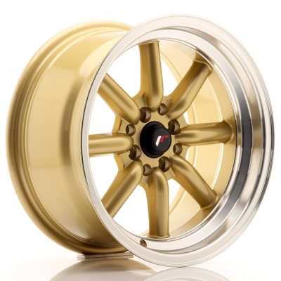 Japan Racing JR19 16x8 ET0 4x100/114 Gold in the group WHEELS / RIMS / BRANDS / JAPAN RACING at TH Pettersson AB (225-JR19168040073GD)