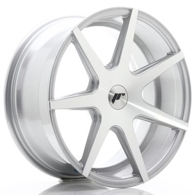 Japan Racing JR20 18x8,5 ET25-40 Undrilled Silver Machined in the group WHEELS / RIMS / BRANDS / JAPAN RACING at TH Pettersson AB (225-JR201885XX2574SM)