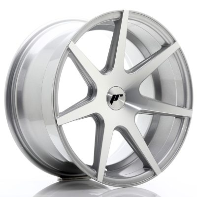 Japan Racing JR20 18x9,5 ET20-40 Undrilled Silver Machined in the group WHEELS / RIMS / BRANDS / JAPAN RACING at TH Pettersson AB (225-JR201895XX2074SM)