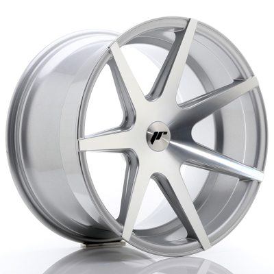 Japan Racing JR20 19x11 ET25-40 5H Undrilled Silver Machined in the group WHEELS / RIMS / BRANDS / JAPAN RACING at TH Pettersson AB (225-JR2019115X2572SM)