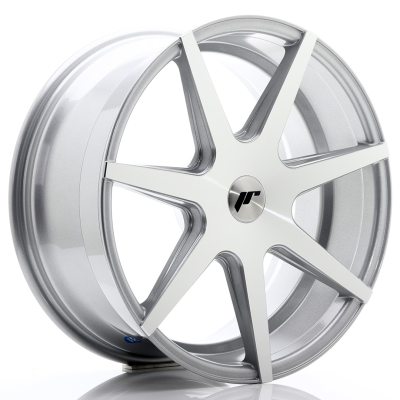 Japan Racing JR20 19x8,5 ET20-40 Undrilled Silver Machined in the group WHEELS / RIMS / BRANDS / JAPAN RACING at TH Pettersson AB (225-JR201985XX2074SM)