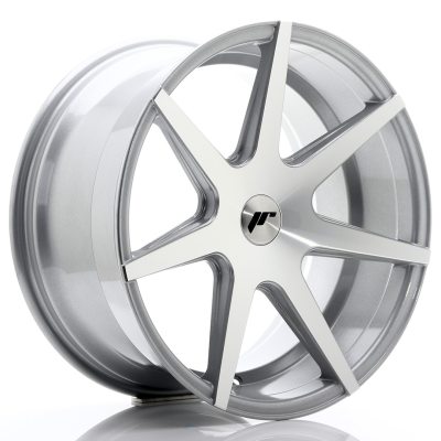 Japan Racing JR20 19x9,5 ET20-40 Undrilled Silver Machined in the group WHEELS / RIMS / BRANDS / JAPAN RACING at TH Pettersson AB (225-JR201995XX2072SM)