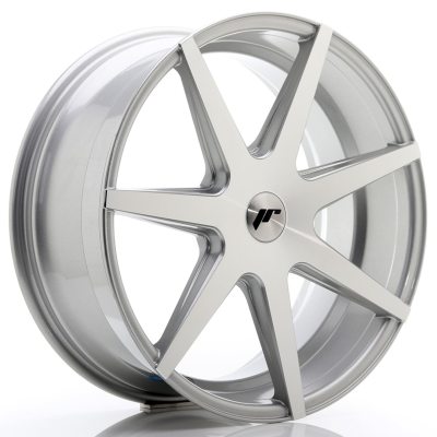 Japan Racing JR20 20x8,5 ET20-40 5H Undrilled Silver Machined in the group WHEELS / RIMS / BRANDS / JAPAN RACING at TH Pettersson AB (225-JR2020855X2074SM)
