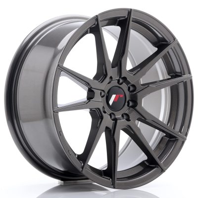 Japan Racing JR21 17x8 ET35 4x100/114 Hyper Gray in the group WHEELS / RIMS / BRANDS / JAPAN RACING at TH Pettersson AB (225-JR21178043574HG)