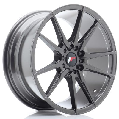 Japan Racing JR21 18x8,5 ET40 5x112/114 Hyper Gray in the group WHEELS / RIMS / BRANDS / JAPAN RACING at TH Pettersson AB (225-JR211885ML4074HG)
