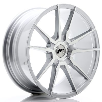 Japan Racing JR21 18x8,5 ET20-40 Undrilled Silver Machined in the group WHEELS / RIMS / BRANDS / JAPAN RACING at TH Pettersson AB (225-JR211885XX2074SM)